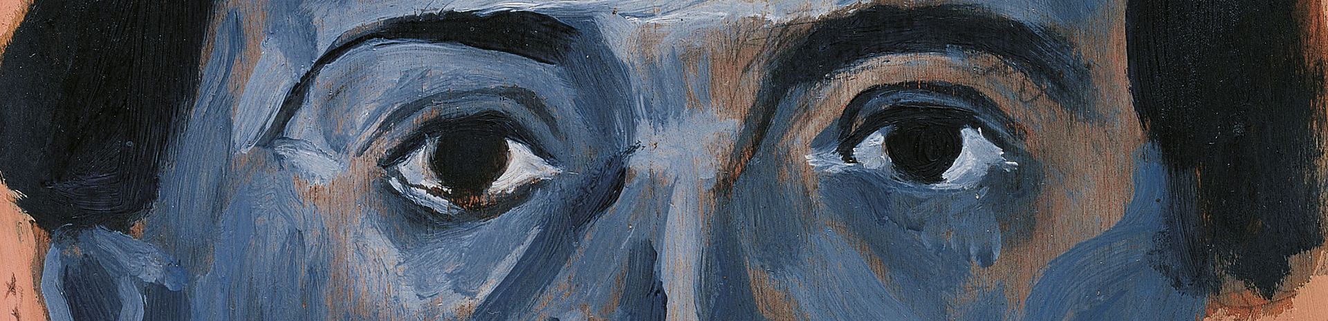 Blaues Selbstportrait Arnold Schoenberg | © Belmont Music Publishers, Pacific Palisades